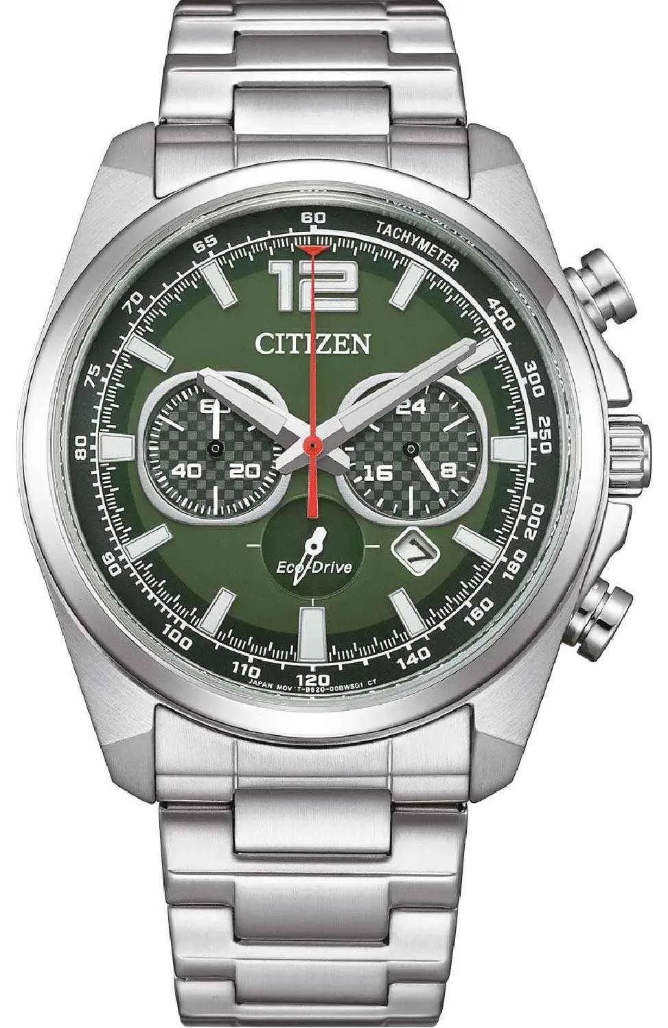 Citizen CA4640-50X Eco-Drive Chronograph Stainless Steel Bracelet