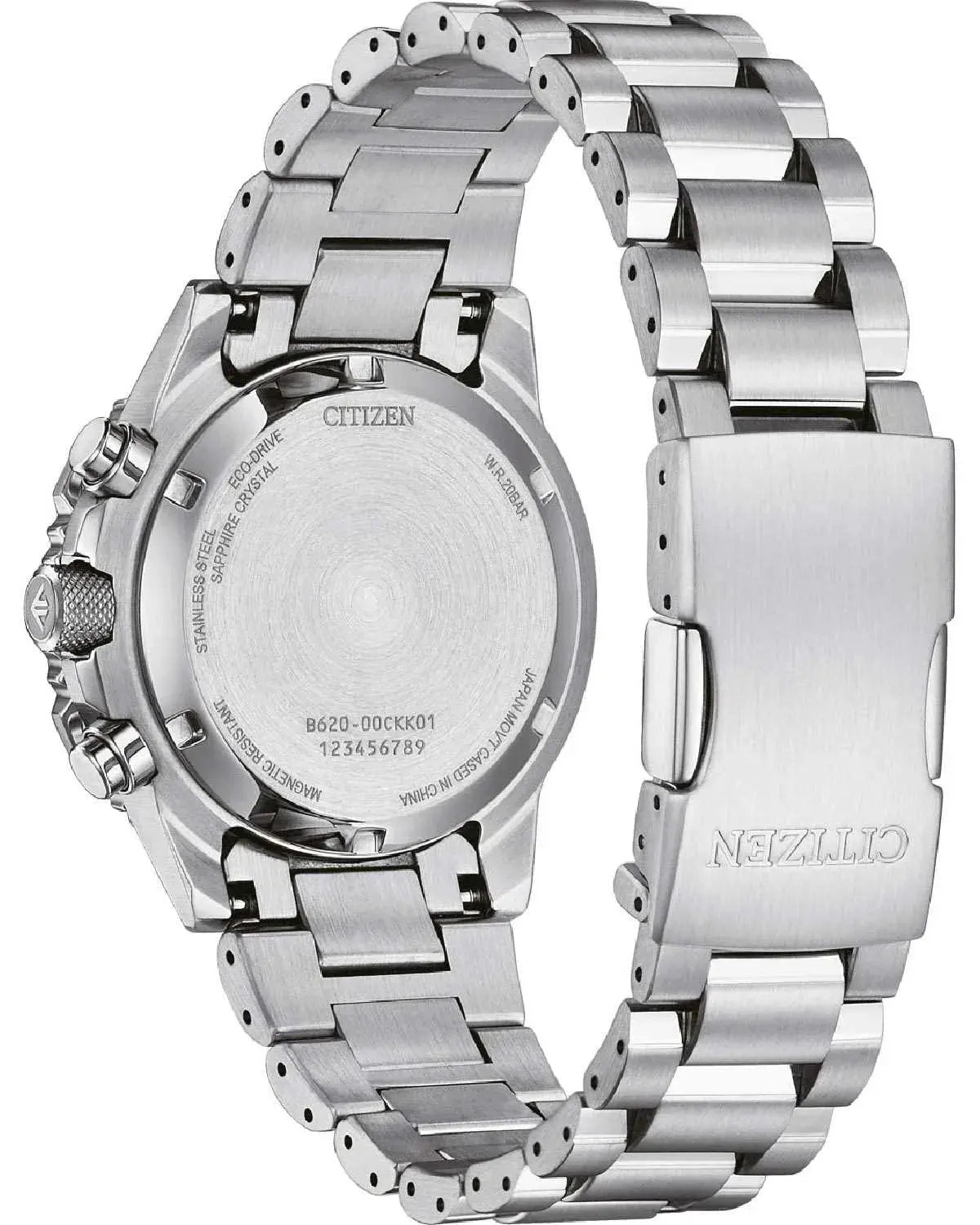 Citizen CA4660-61A Promaster Sky EcoDrive Chronograph  Stainless Steel Bracelet