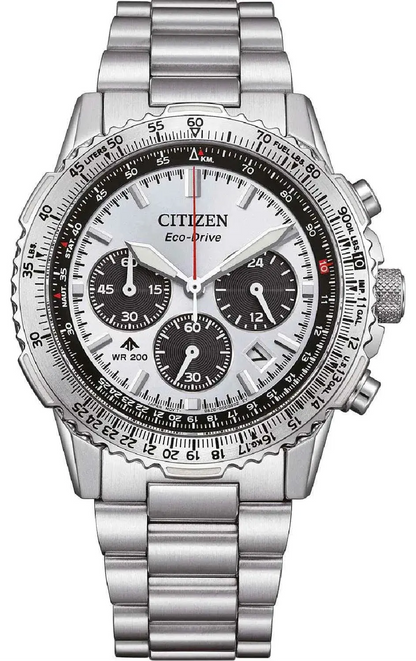 Citizen CA4660-61A Promaster Sky EcoDrive Chronograph  Stainless Steel Bracelet