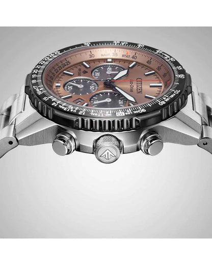 Citizen CA4664-60X Promaster Sky EcoDrive Chronograph  Stainless Steel Bracelet