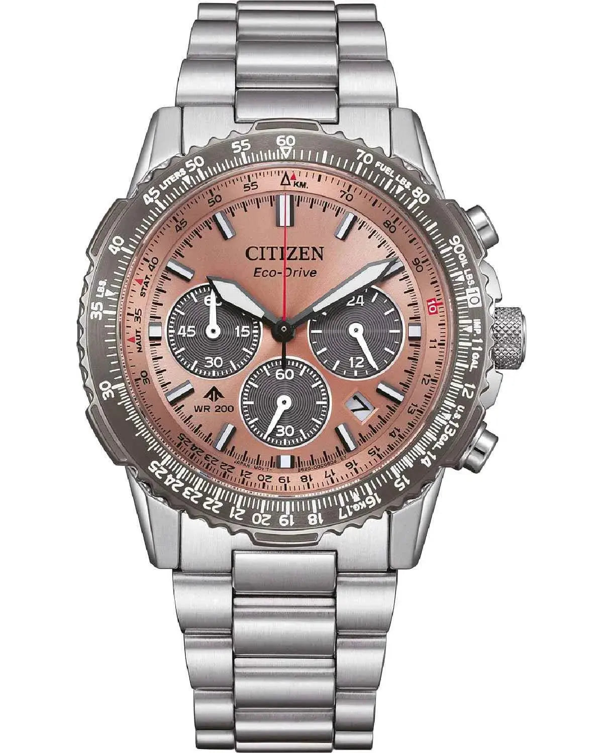 Citizen CA4664-60X Promaster Sky EcoDrive Chronograph  Stainless Steel Bracelet