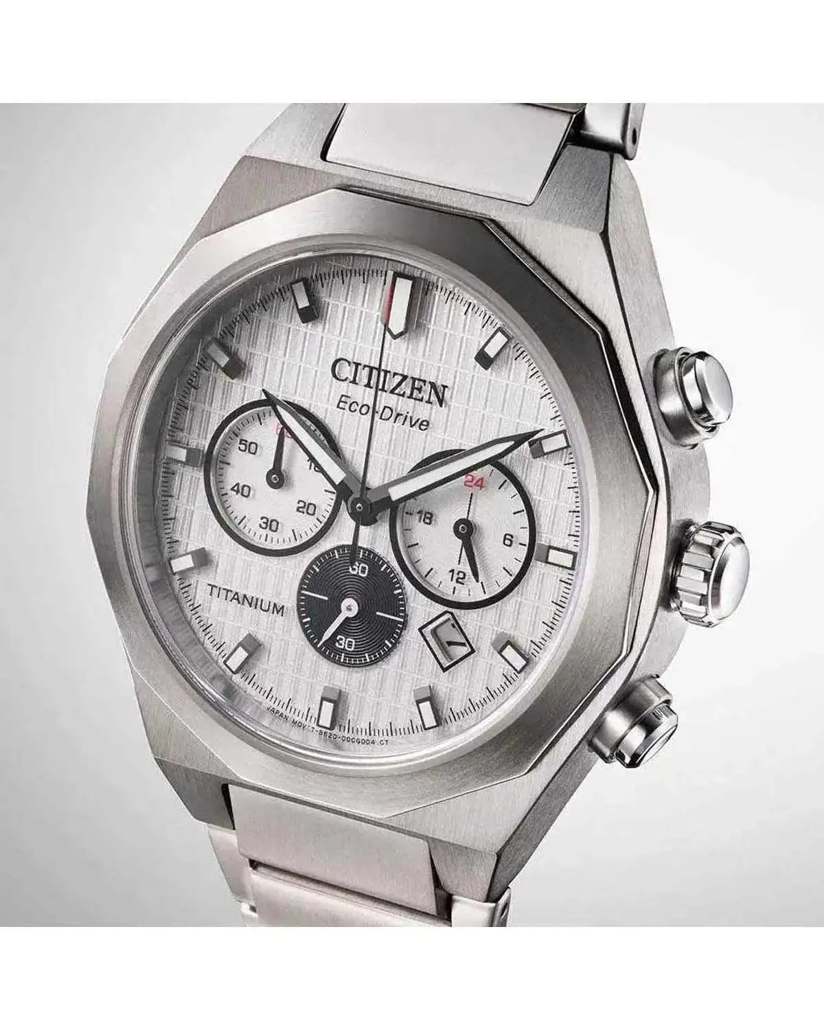 Citizen CA4690-51A Eco-Drive Chronograph Titanium Bracelet