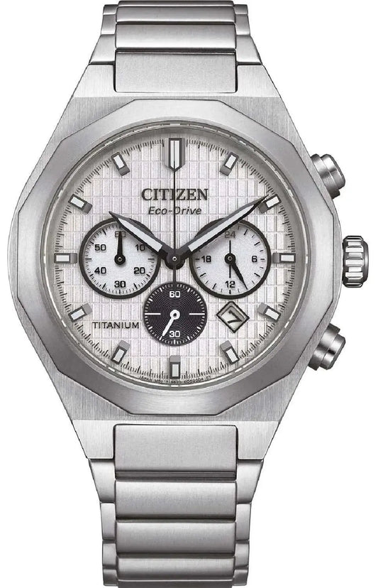 Citizen CA4690-51A Eco-Drive Chronograph Titanium Bracelet