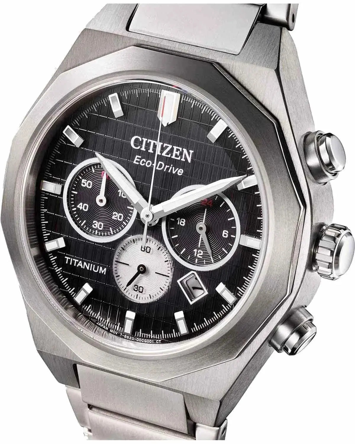 Citizen CA4690-51E Eco-Drive Chronograph Titanium Bracelet