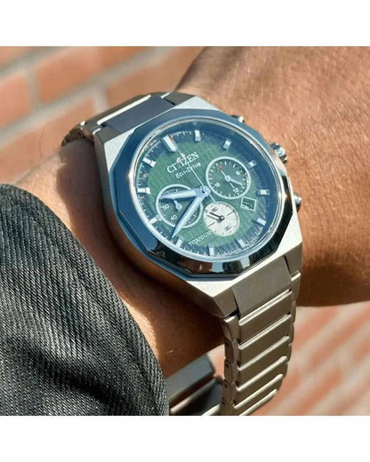 Citizen CA4691-59X Eco-Drive Chronograph Titanium Bracelet
