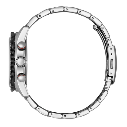 Citizen CA4714-55E Eco-Drive Chrono Stainless Steel Bracelet