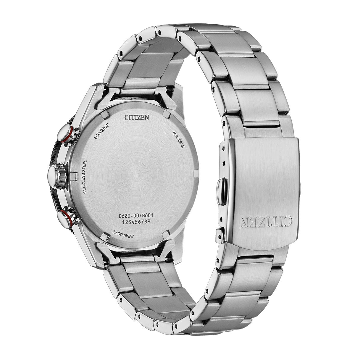 Citizen CA4714-55E Eco-Drive Chrono Stainless Steel Bracelet
