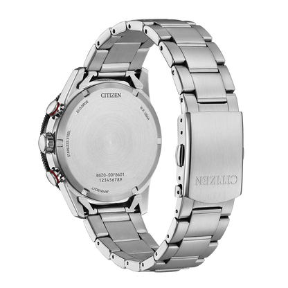 Citizen CA4714-55E Eco-Drive Chrono Stainless Steel Bracelet
