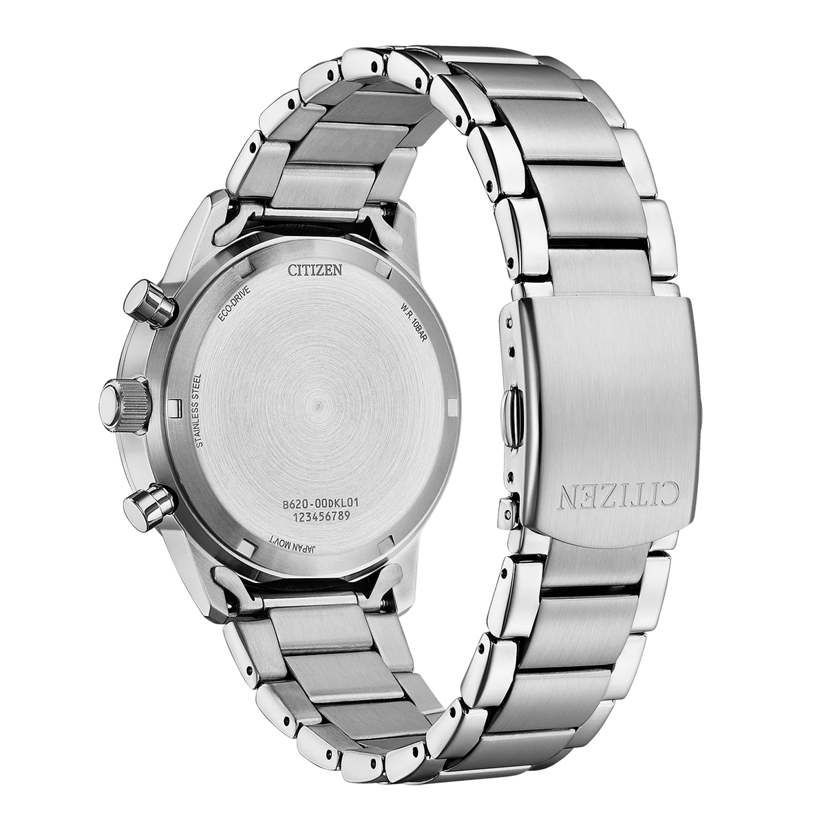Citizen CA4720-52X Eco-Drive Chrono Stainless Steel Bracelet