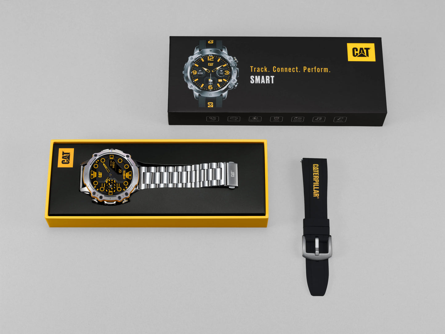 CATERPILLAR E114011100 Smartwatch Stainless Steel Bracelet