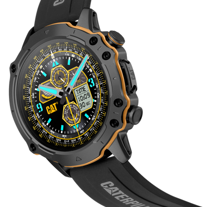 CATERPILLAR E116021100 Smartwatch Black Silicon Strap