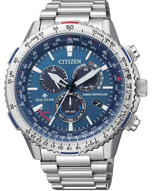 Citizen CB5000-50L Promaster Eco-Drive RadioControlled Stainless Steel Bracelet
