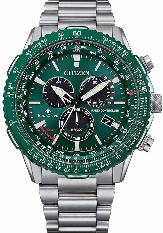 Citizen CB5004-59W Promaster Eco-Drive RadioControlled Stainless Steel Bracelet