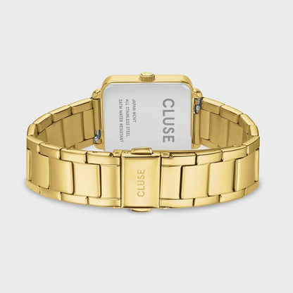 Cluse CG10327 La Tétragone Gold Stainless Steel Bracelet Gift Box