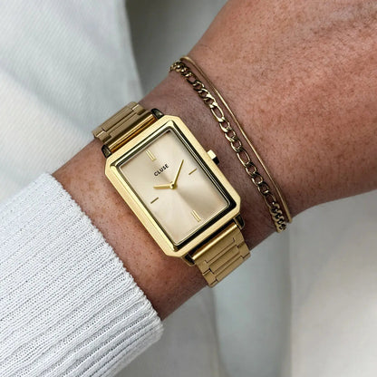 Cluse CG11507 Fluette Gold Stainless Steel Bracelet Gift Box