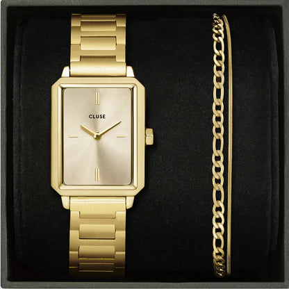 Cluse CG11507 Fluette Gold Stainless Steel Bracelet Gift Box