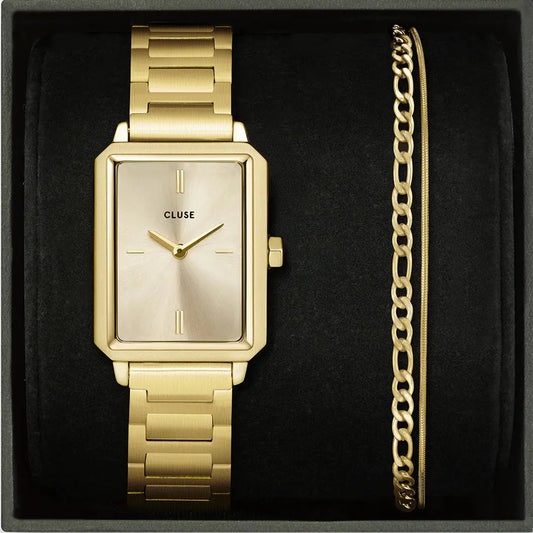 Cluse CG11507 Fluette Gold Stainless Steel Bracelet Gift Box