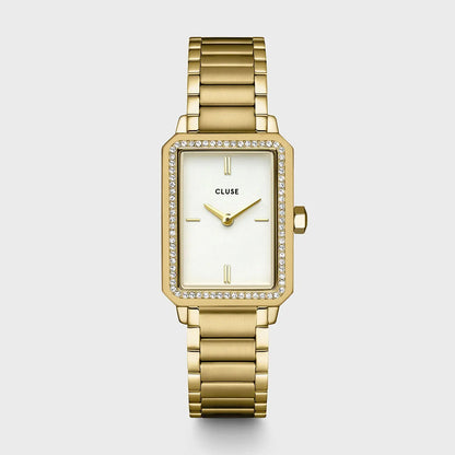 Cluse CG11508 Fluette Zircon Gold Stainless Steel Bracelet Gift Box