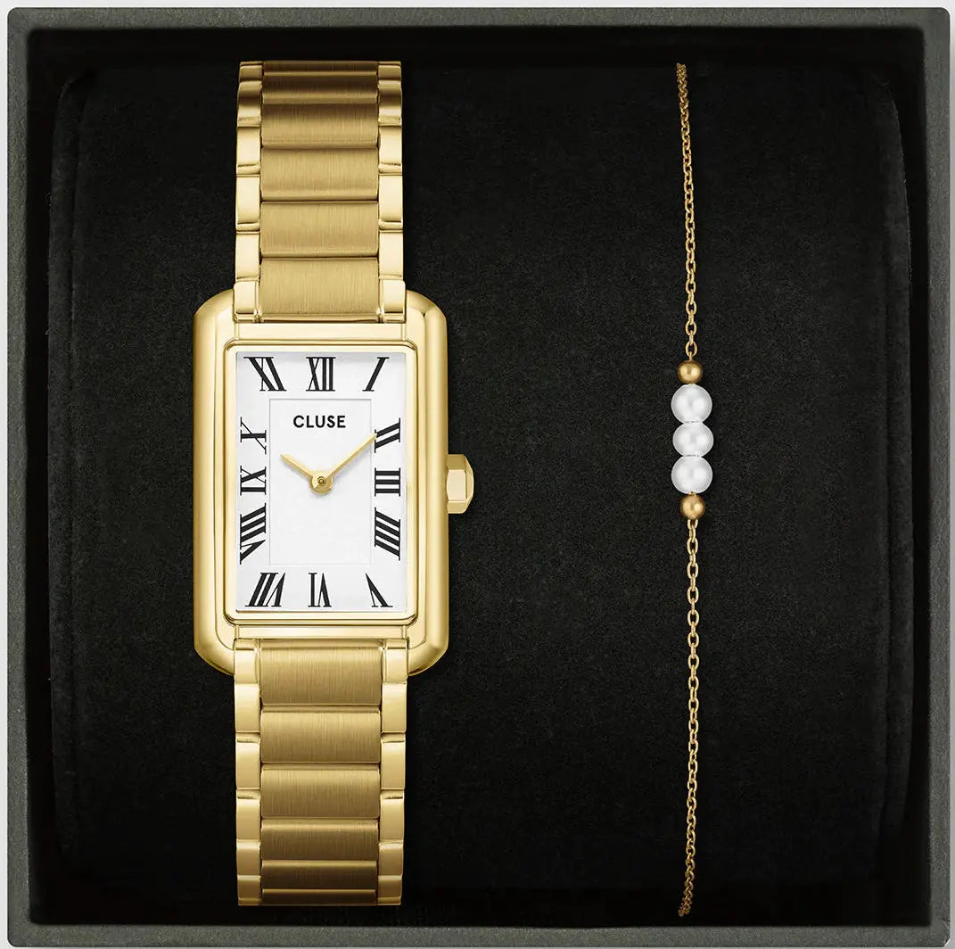 Cluse CG15001 Belisenna Gold Stainless Steel Bracelet Gift Box
