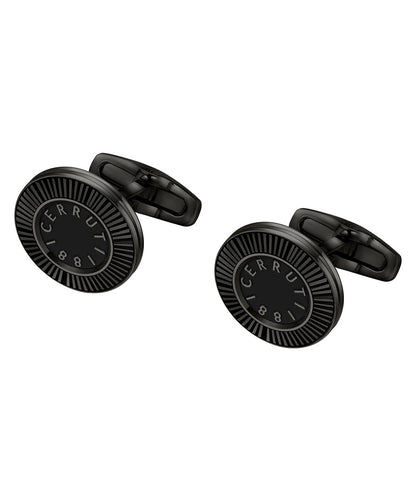 Cerruti CIAGC2127401 Knot Cufflinks in Brown Steel