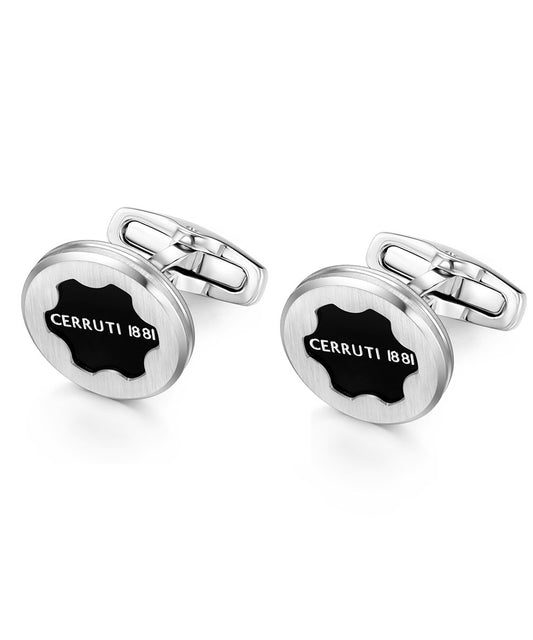 Cerruti CIAGC2127401 Knot Cufflinks in Brown Steel