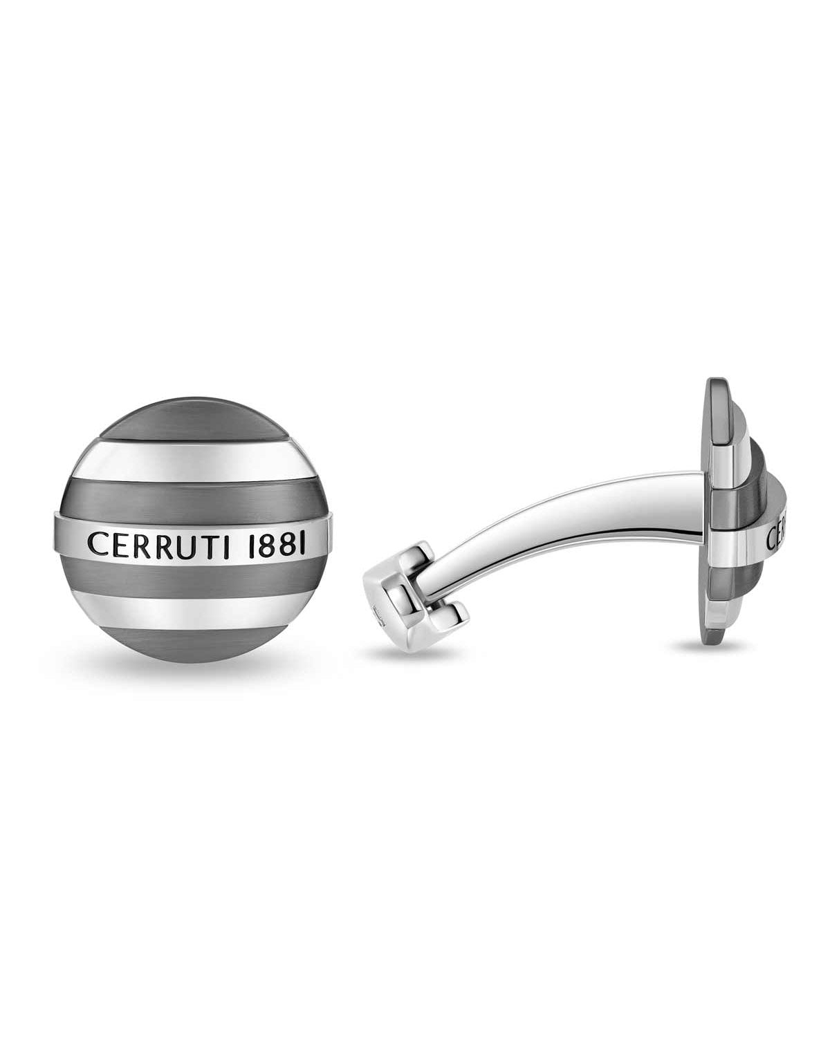 Cerruti CIAGC2127401 Knot Cufflinks in Brown Steel