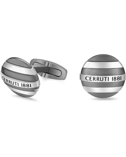 Cerruti CIAGC2127401 Knot Cufflinks in Brown Steel