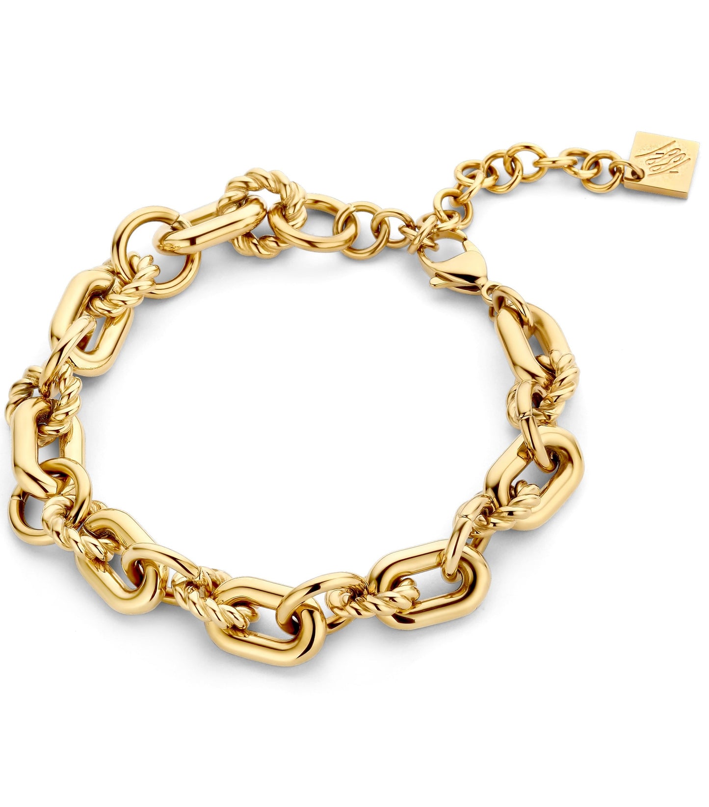 Cerruti CIJLB0000202 Fragancia Bracelet In Gold Plated Steel