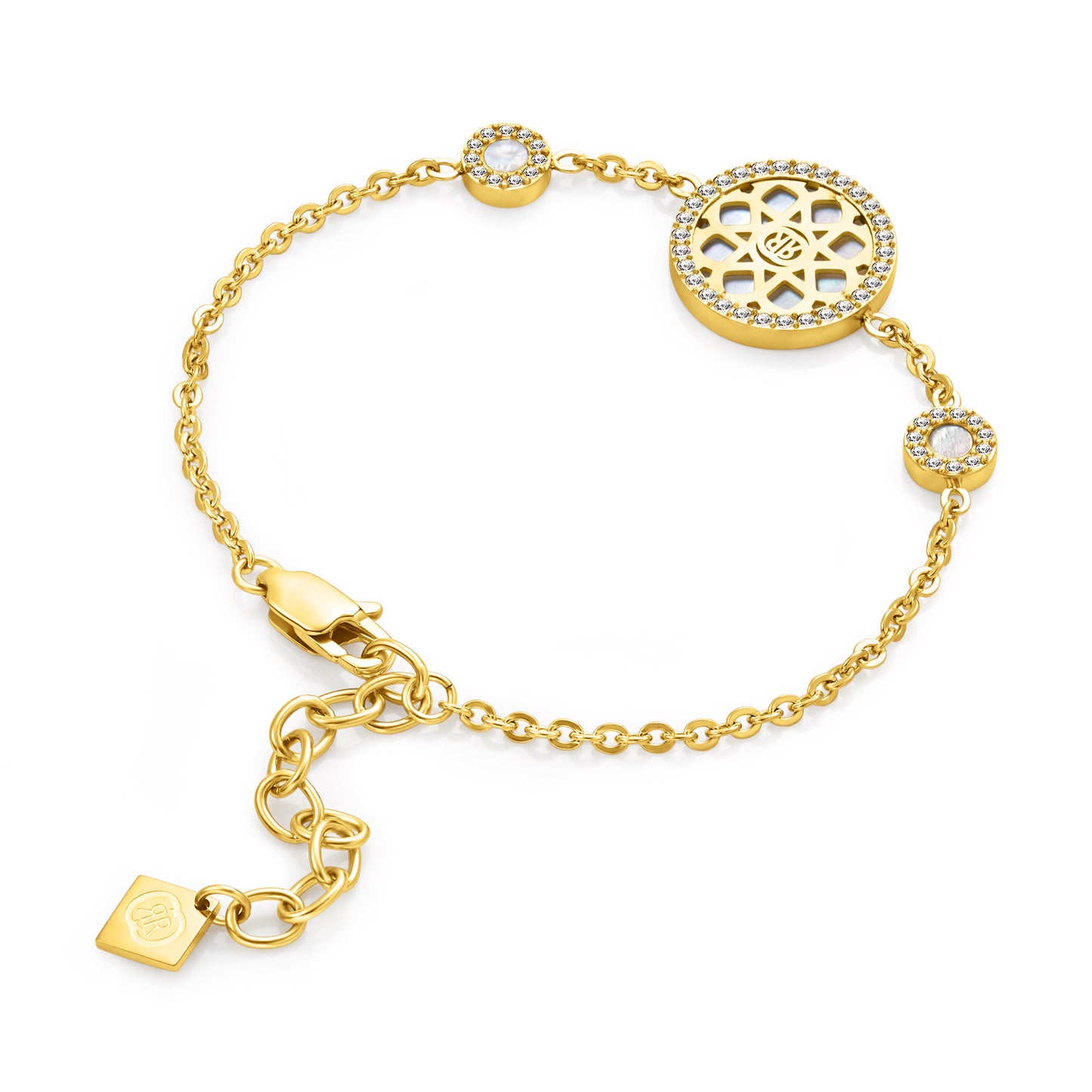 Cerruti CIJLB0000202 Fragancia Bracelet In Gold Plated Steel