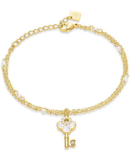 Cerruti CIJLB0000202 Fragancia Bracelet In Gold Plated Steel