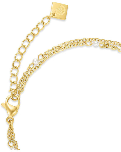 Cerruti CIJLB0000202 Fragancia Bracelet In Gold Plated Steel