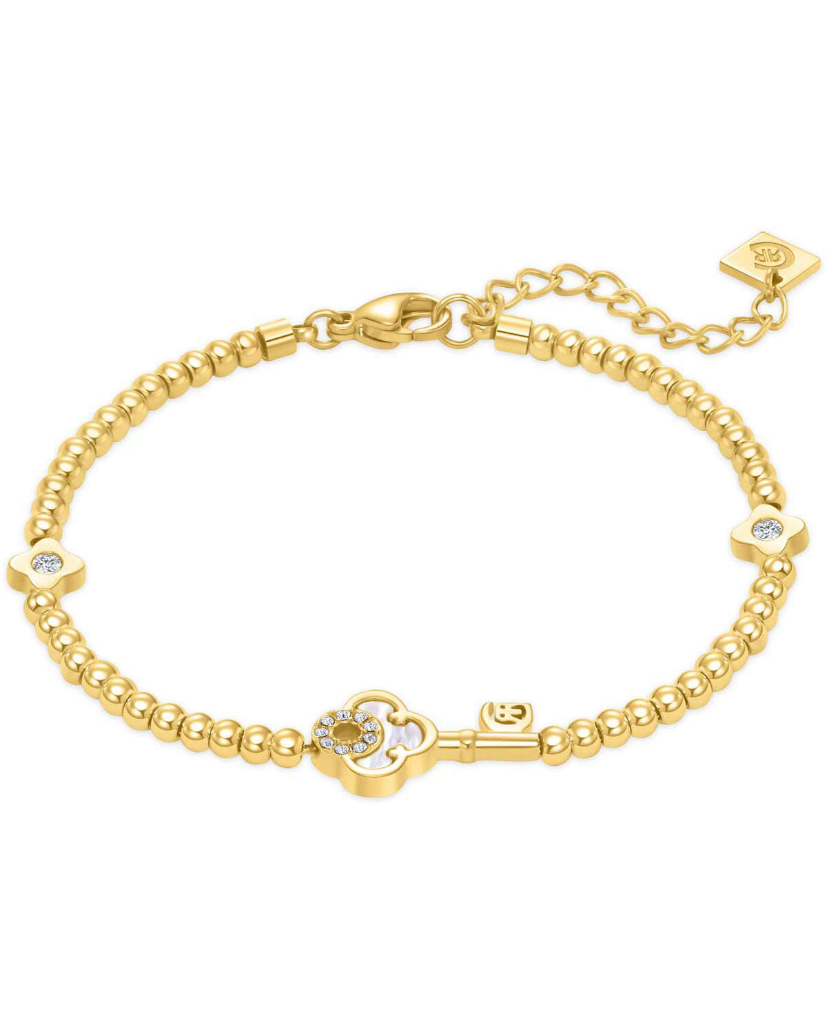 Cerruti CIJLB0000202 Fragancia Bracelet In Gold Plated Steel