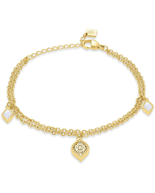 Cerruti CIJLB0000202 Fragancia Bracelet In Gold Plated Steel