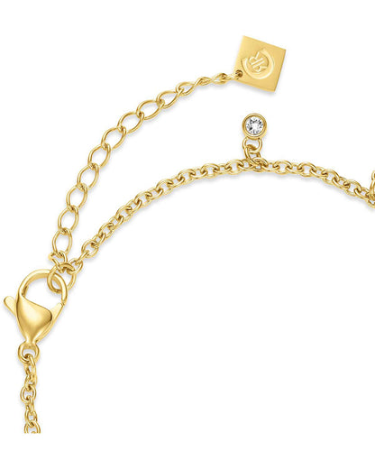 Cerruti CIJLB0000202 Fragancia Bracelet In Gold Plated Steel