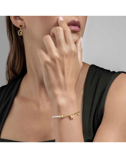 Cerruti CIJLB0000202 Fragancia Bracelet In Gold Plated Steel