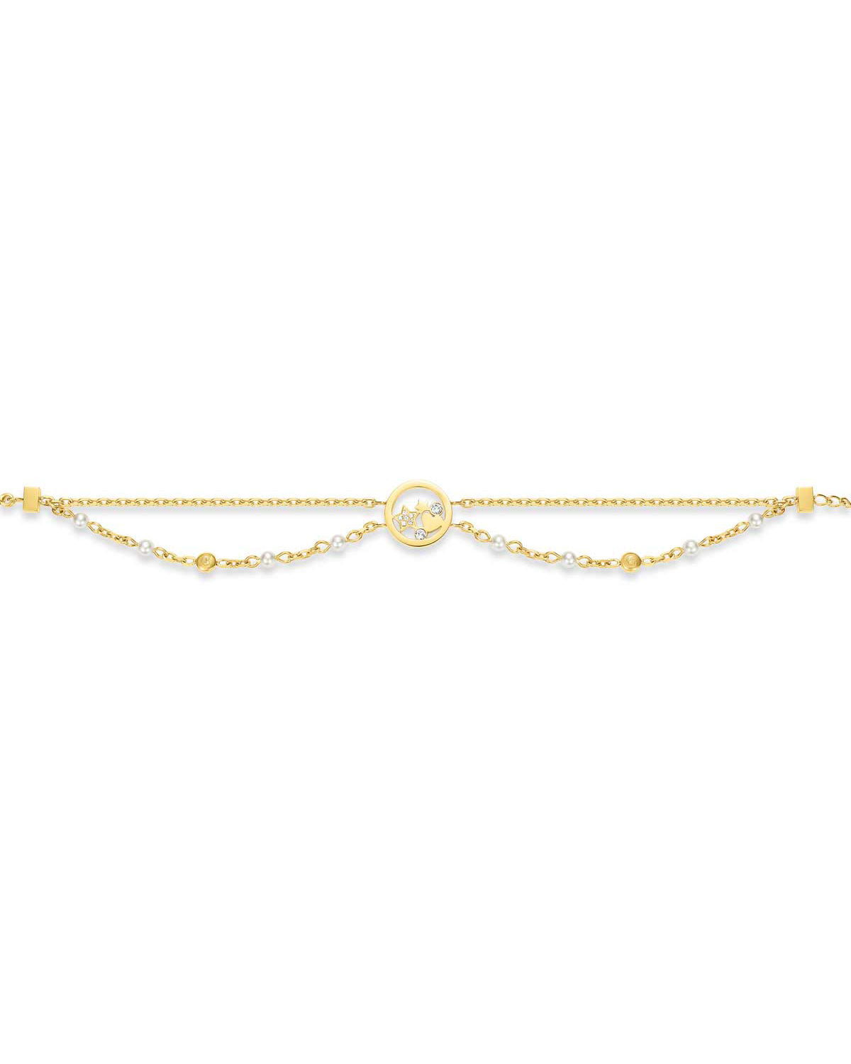 Cerruti CIJLB0000202 Fragancia Bracelet In Gold Plated Steel