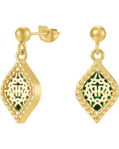 Cerruti CIJLE0000302 Charmu Earrings In Gold Plated Steel