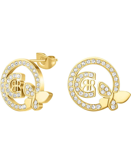 Cerruti CIJLE0000302 Charmu Earrings In Gold Plated Steel