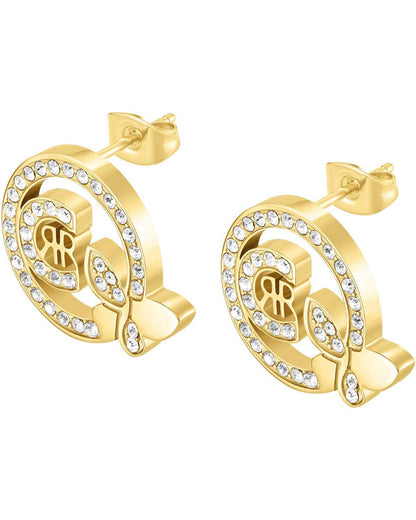 Cerruti CIJLE0000302 Charmu Earrings In Gold Plated Steel