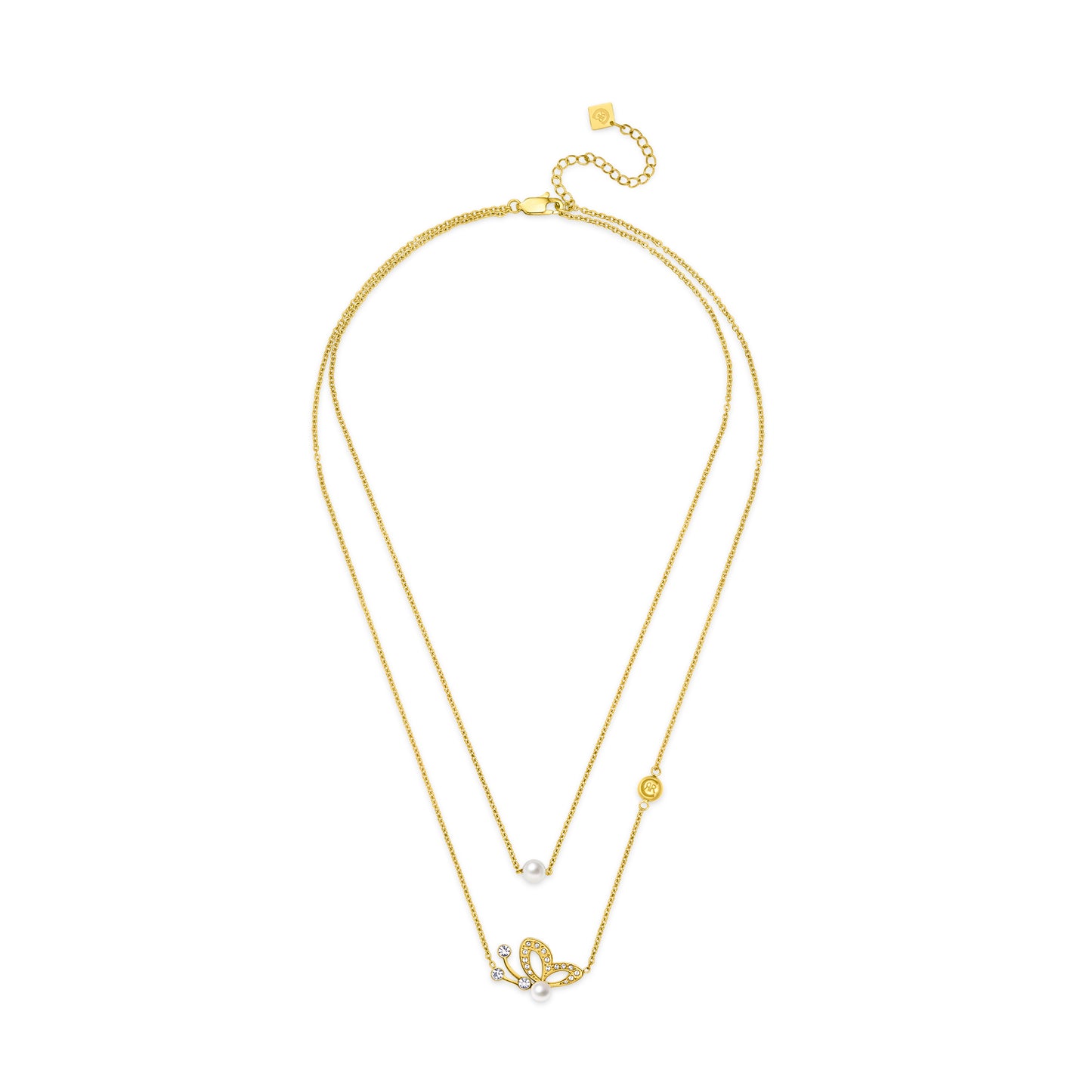 Cerruti CIJLN0000202 Fragancia Gold Plated Steel Necklace