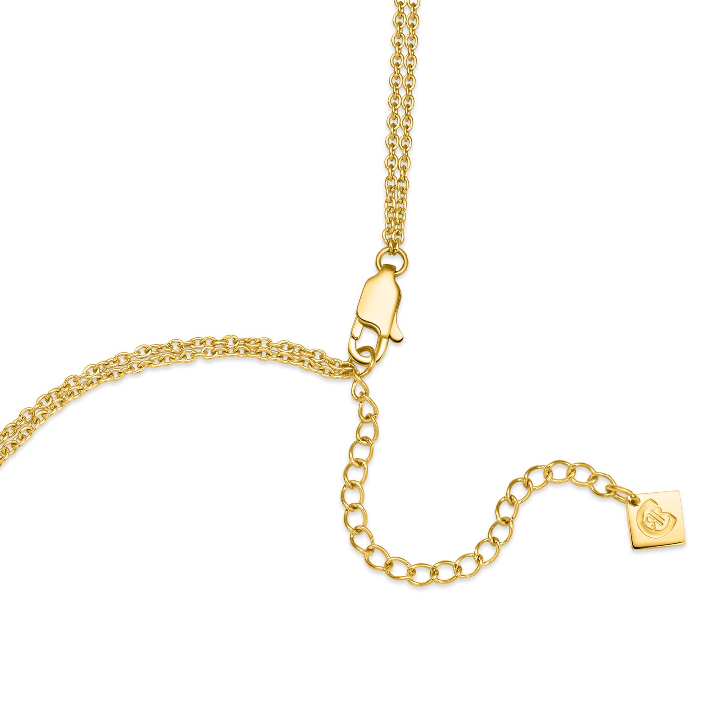 Cerruti CIJLN0000202 Fragancia Gold Plated Steel Necklace