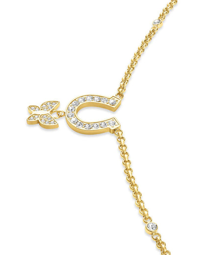 Cerruti CIJLN0000802 Papillon Necklace In Gold Plated Steel