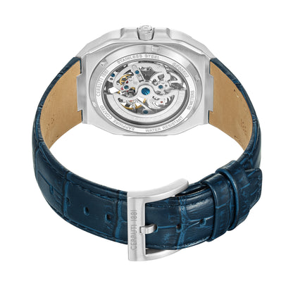 Cerruti CIWGE0050203 Leadri Automatic Blue Leather Strap