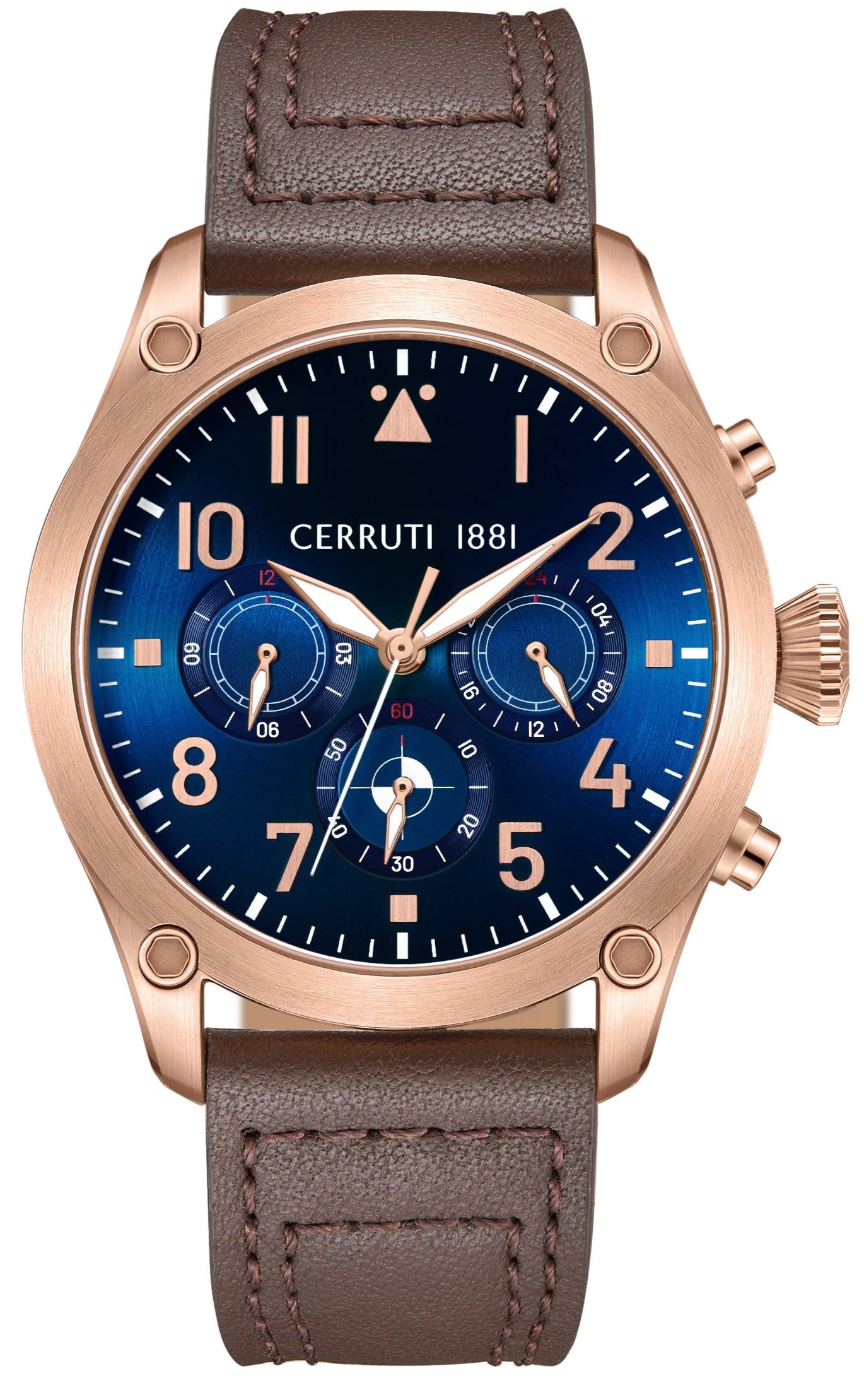 Cerruti CIWGF0042501 Calenzano Brown Leather Strap