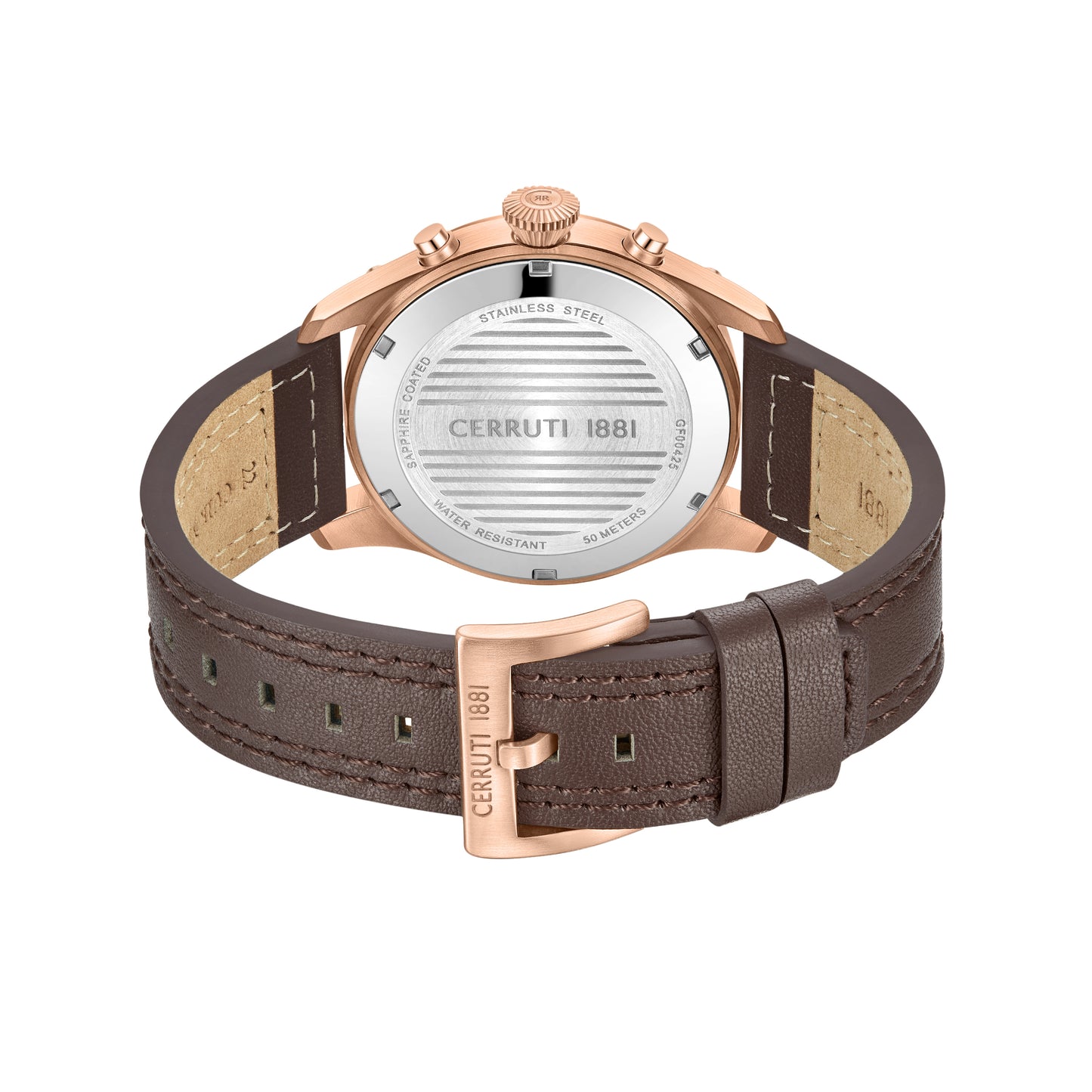 Cerruti CIWGF0042501 Calenzano Brown Leather Strap