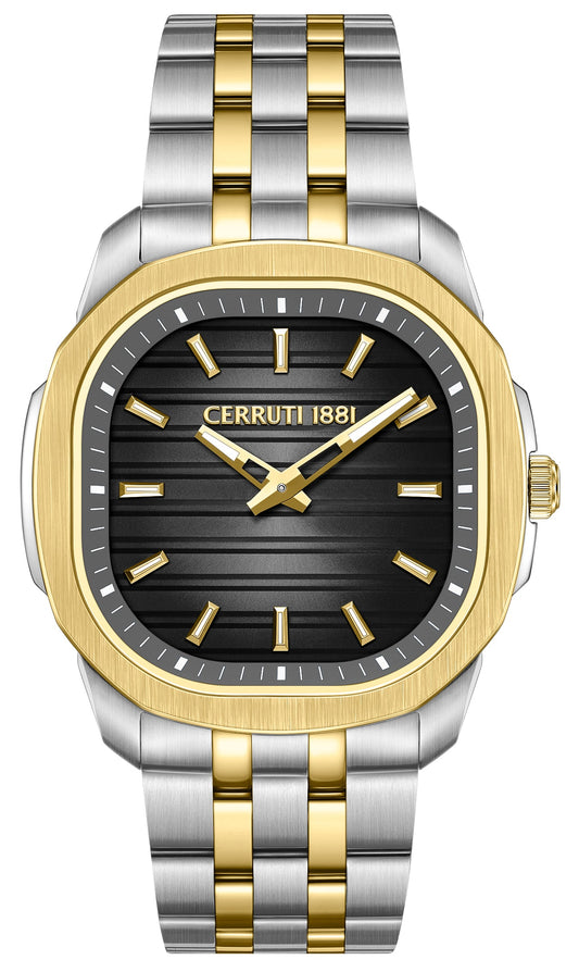 Cerruti CIWGG0000705 Merano Two Tone Stainless Steel Bracelet