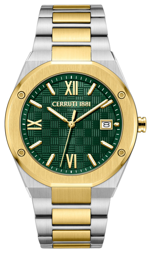 Cerruti CIWGH0000804 Lecco Two Tone Stainless Steel Bracelet