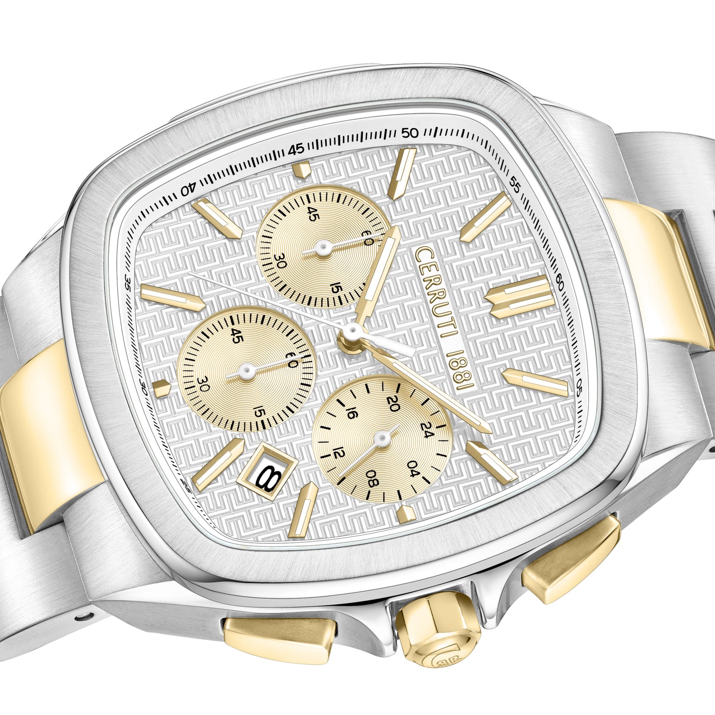 Cerruti CIWGI0018603 Casale Chronograph Two Tone Stainless Steel Bracelet