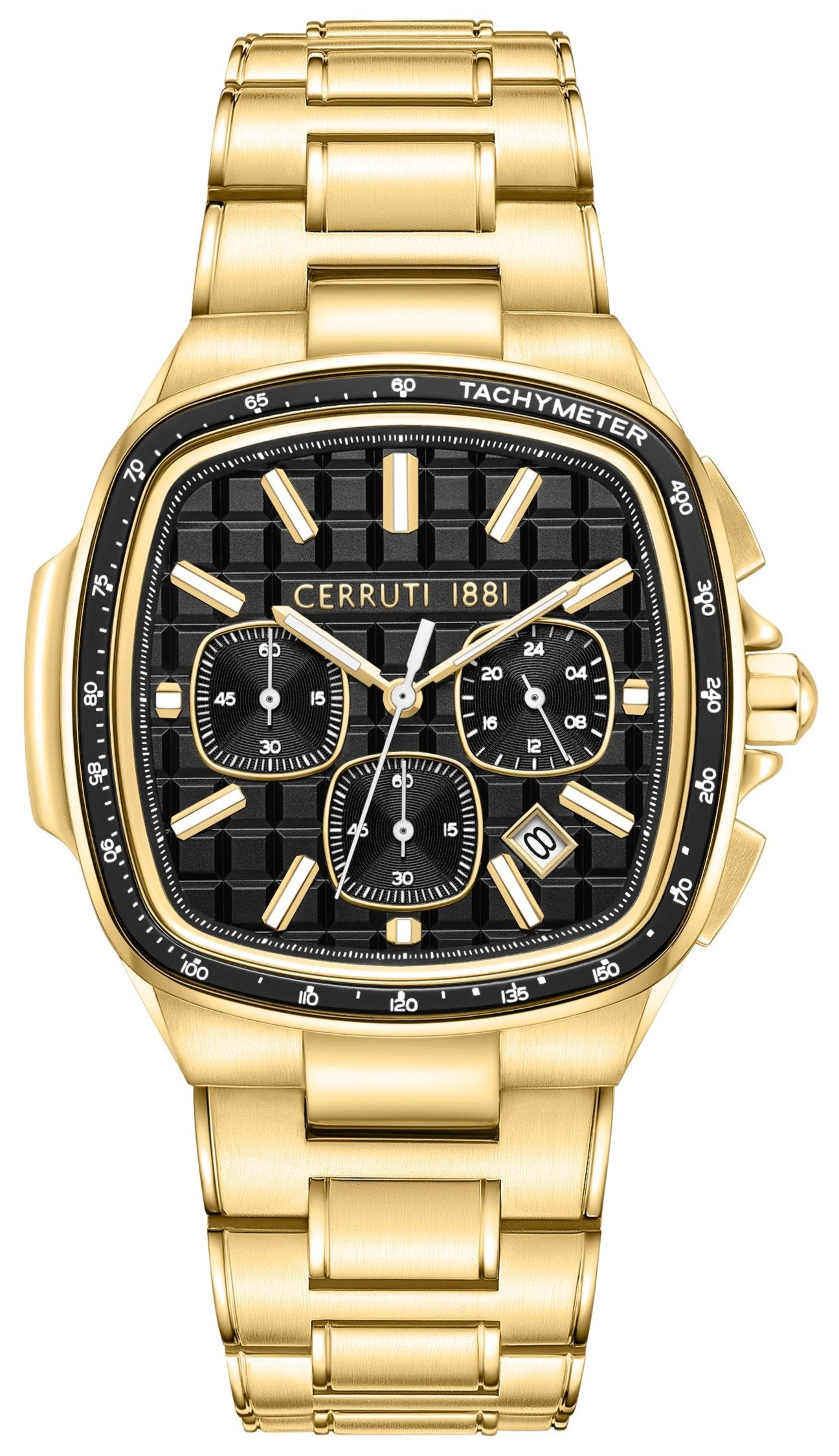 Cerruti CIWGI0050004 Casale Chronograph Gold Stainless Steel Bracelet