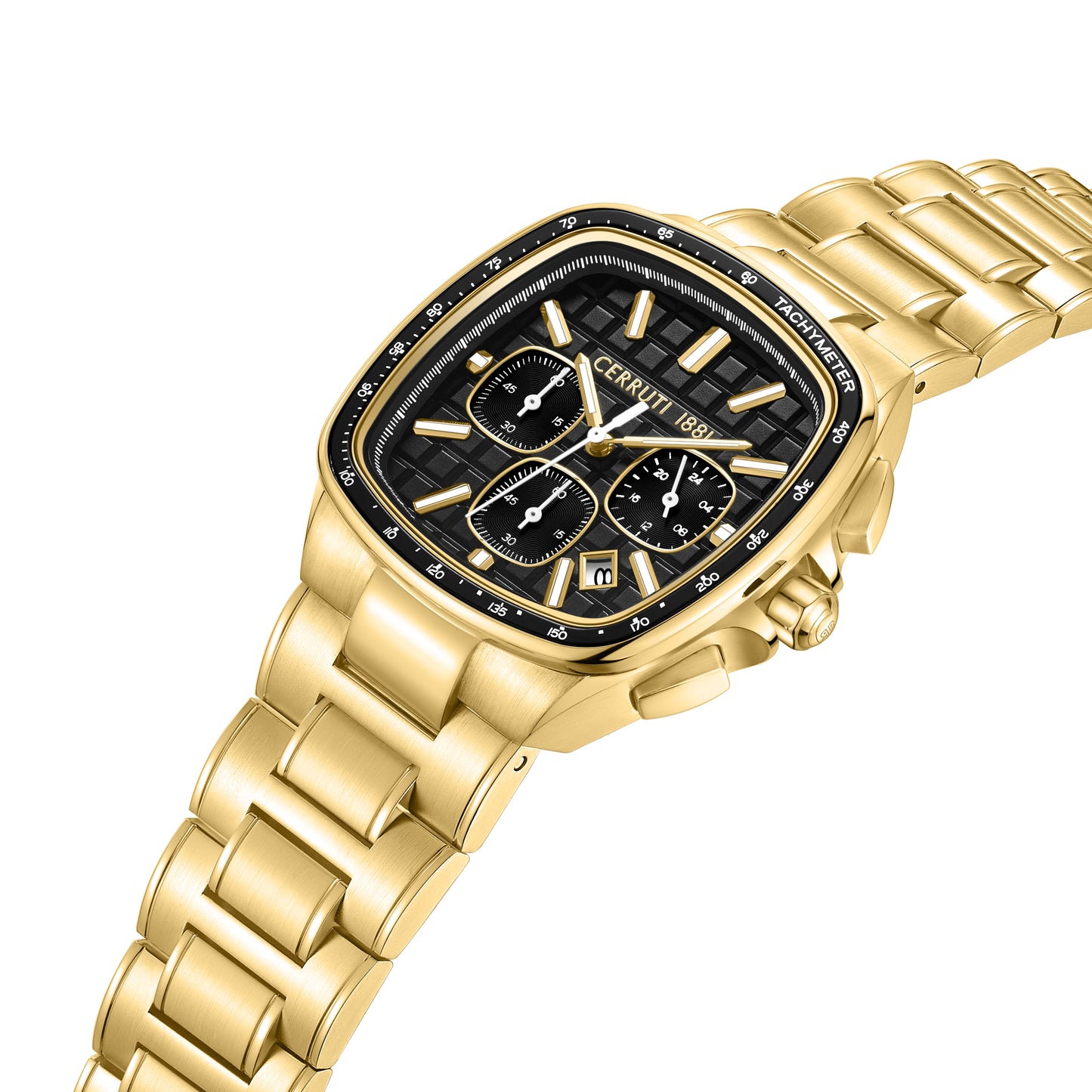 Cerruti CIWGI0050004 Casale Chronograph Gold Stainless Steel Bracelet